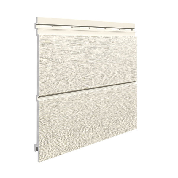 Ivory Modern Wood Exterior Cladding Boards